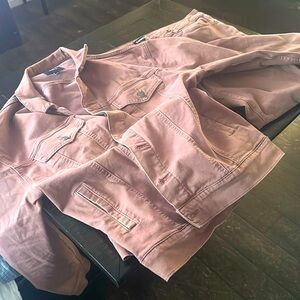 Pink express jeans and pants size large